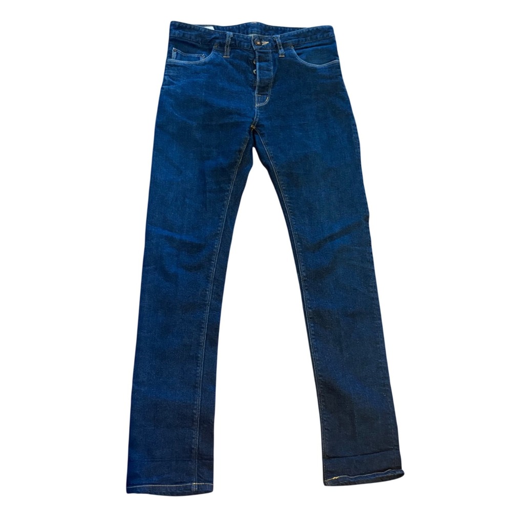 SHOCKOE ATELIER Selvedge Raw Denim Jeans Size 30 x 30 Armstrong Slim Fit USA